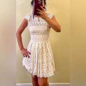 Beautiful lace dress.